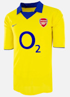 Arsenal 2003-2004 extérieur